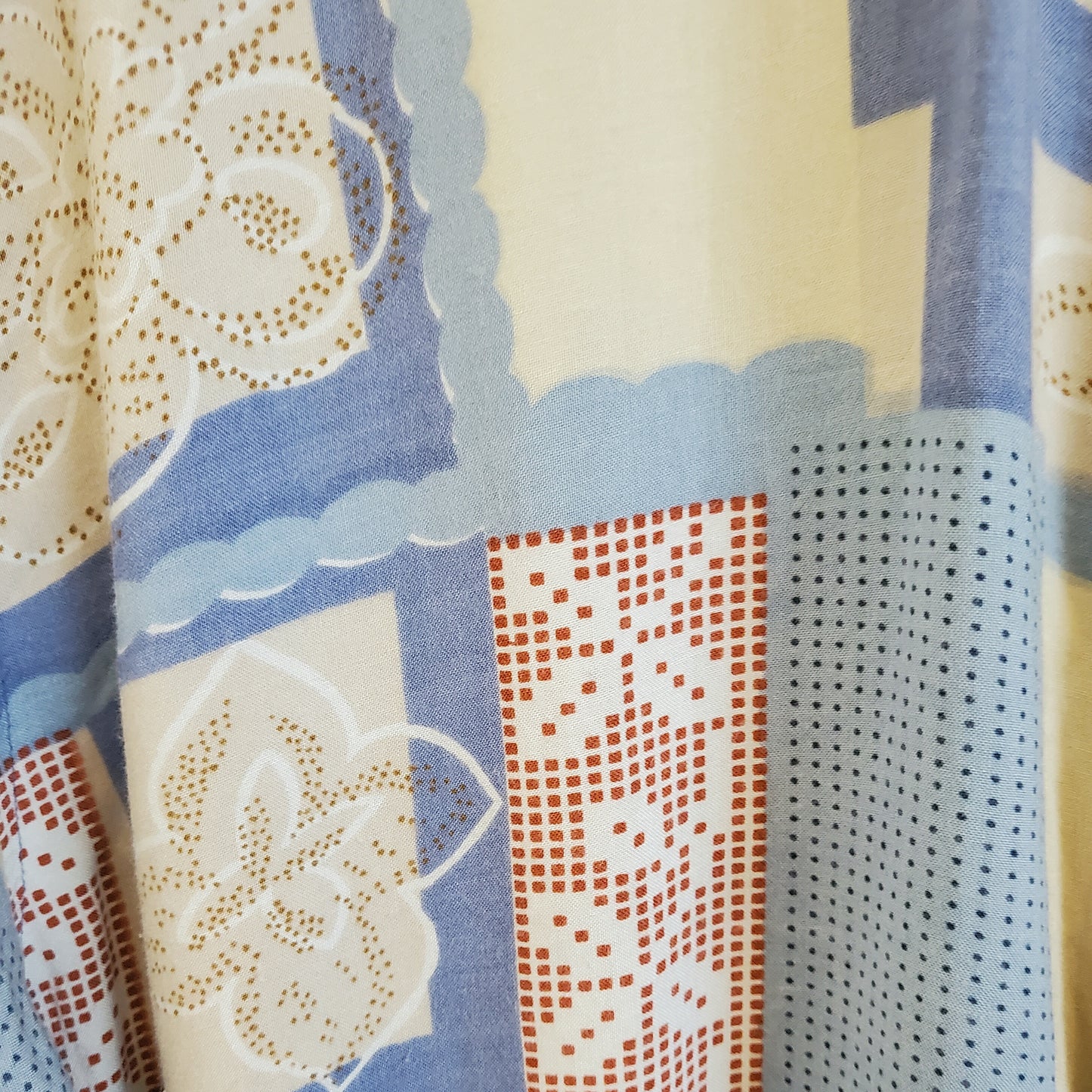 Vintage 90's Funky Pattern Festival Shirt | Size XL