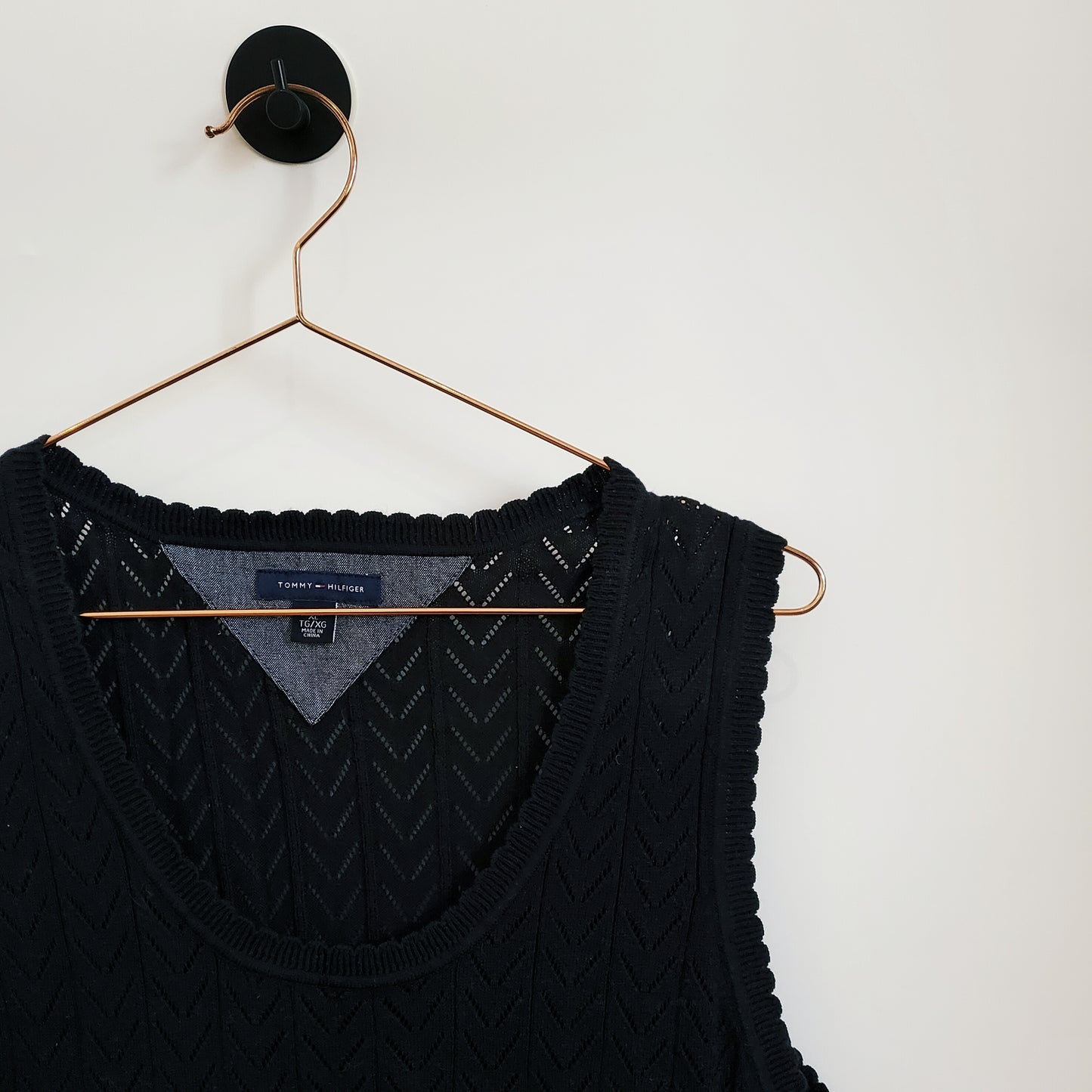 Knitted Tommy Hilfiger Sweater Vest | Size 14