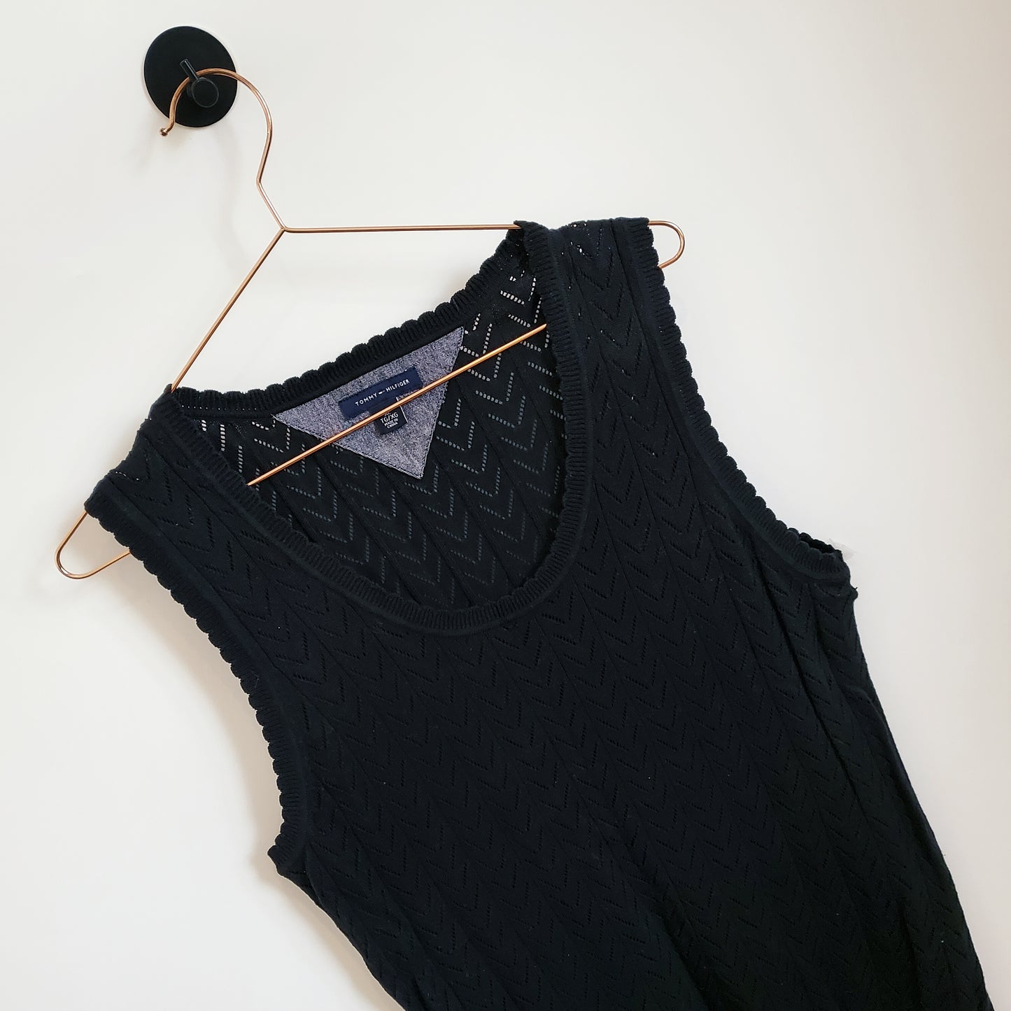 Knitted Tommy Hilfiger Sweater Vest | Size 14