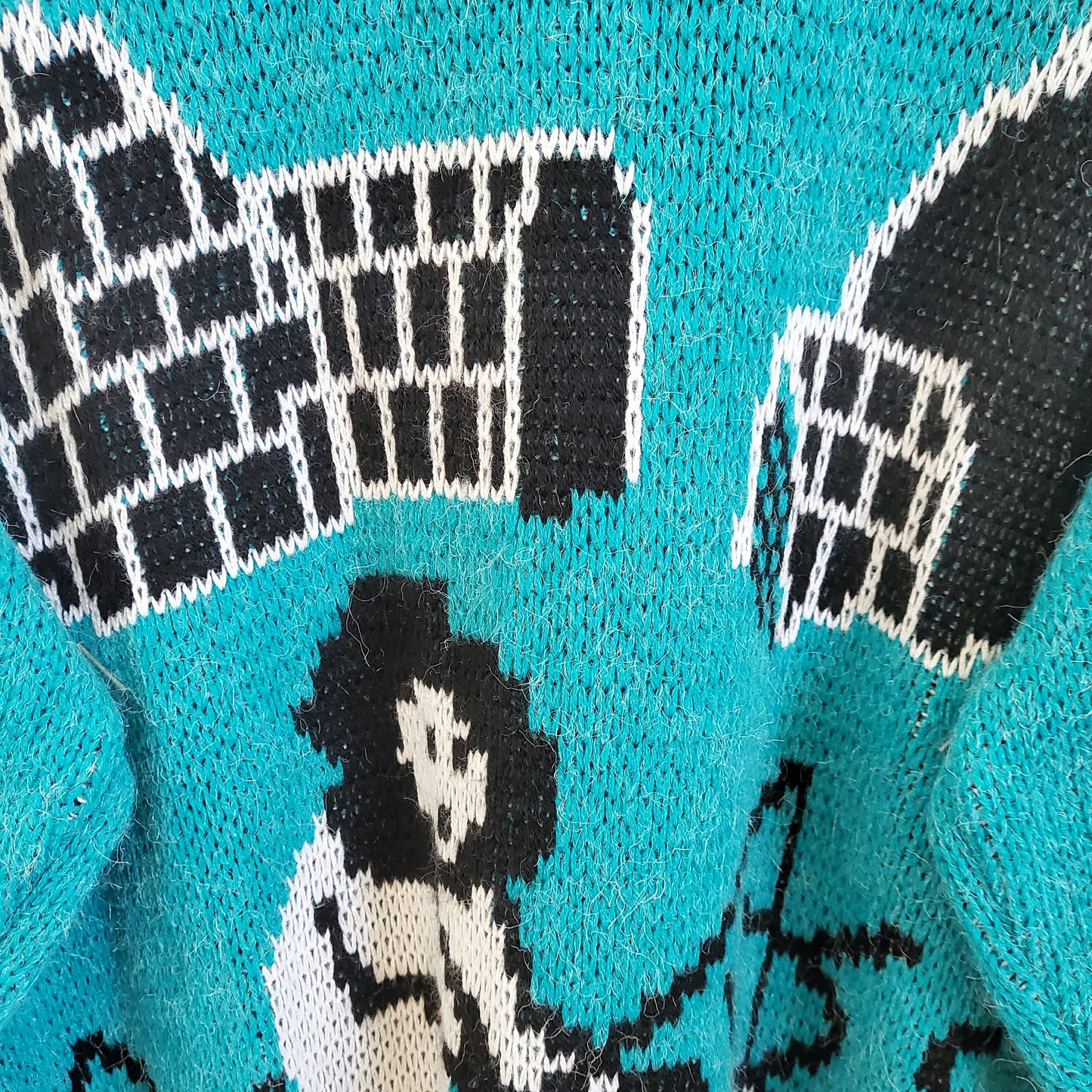 Vintage 80s Igloo Knitted Jumper | Size 12-14