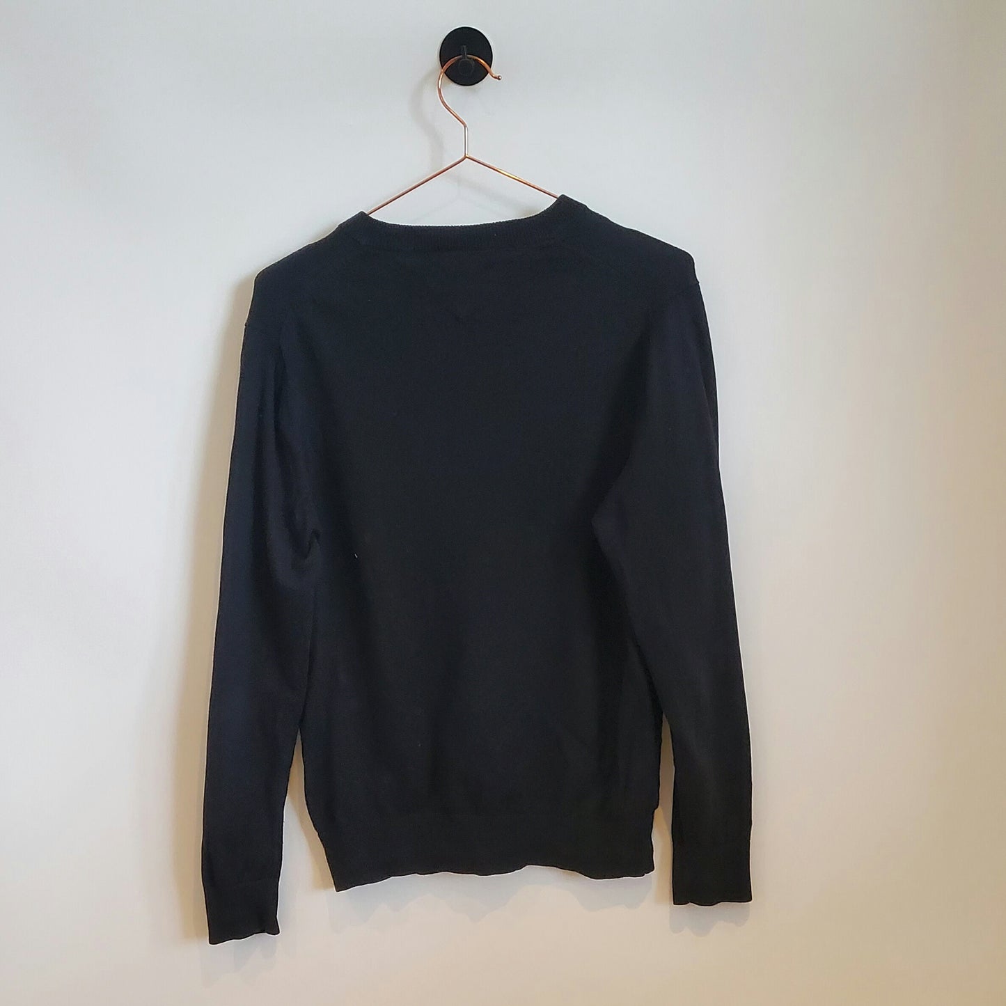 Retro Tommy Hilfiger V-Neck Knit Jumper | Size S