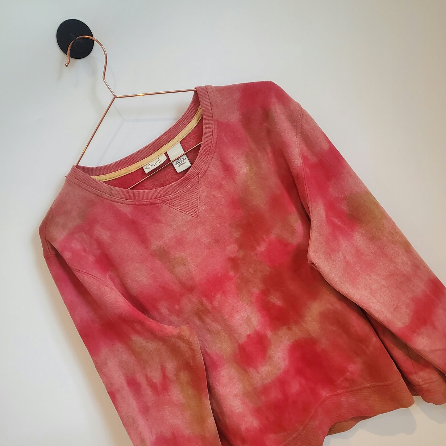 Reworked Vintage Tie-Dye Sweatshirt | Size XL