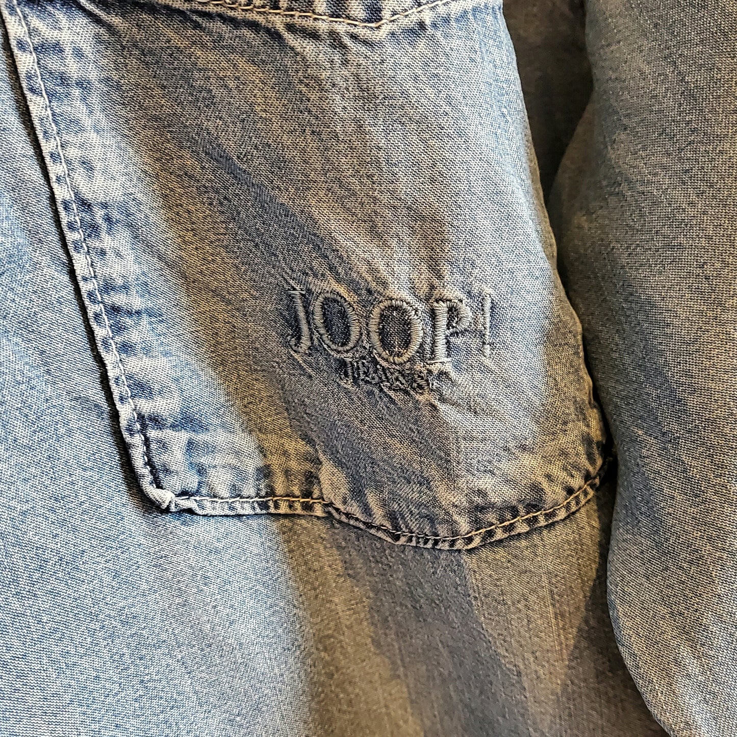 Men's Vintage 90s Joop Jeans Denim Shirt | Size M