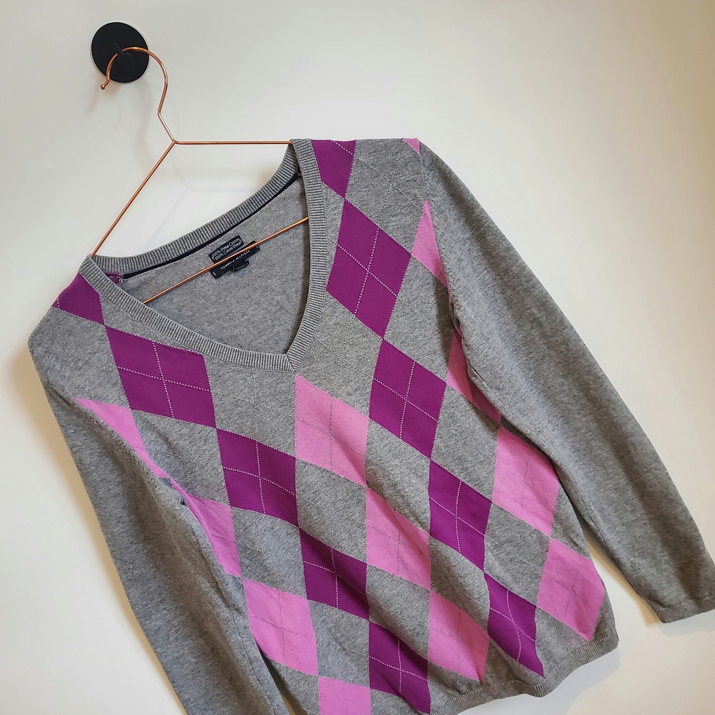 Vintage Y2K Tommy Hilfiger Knit Jumper | Size M