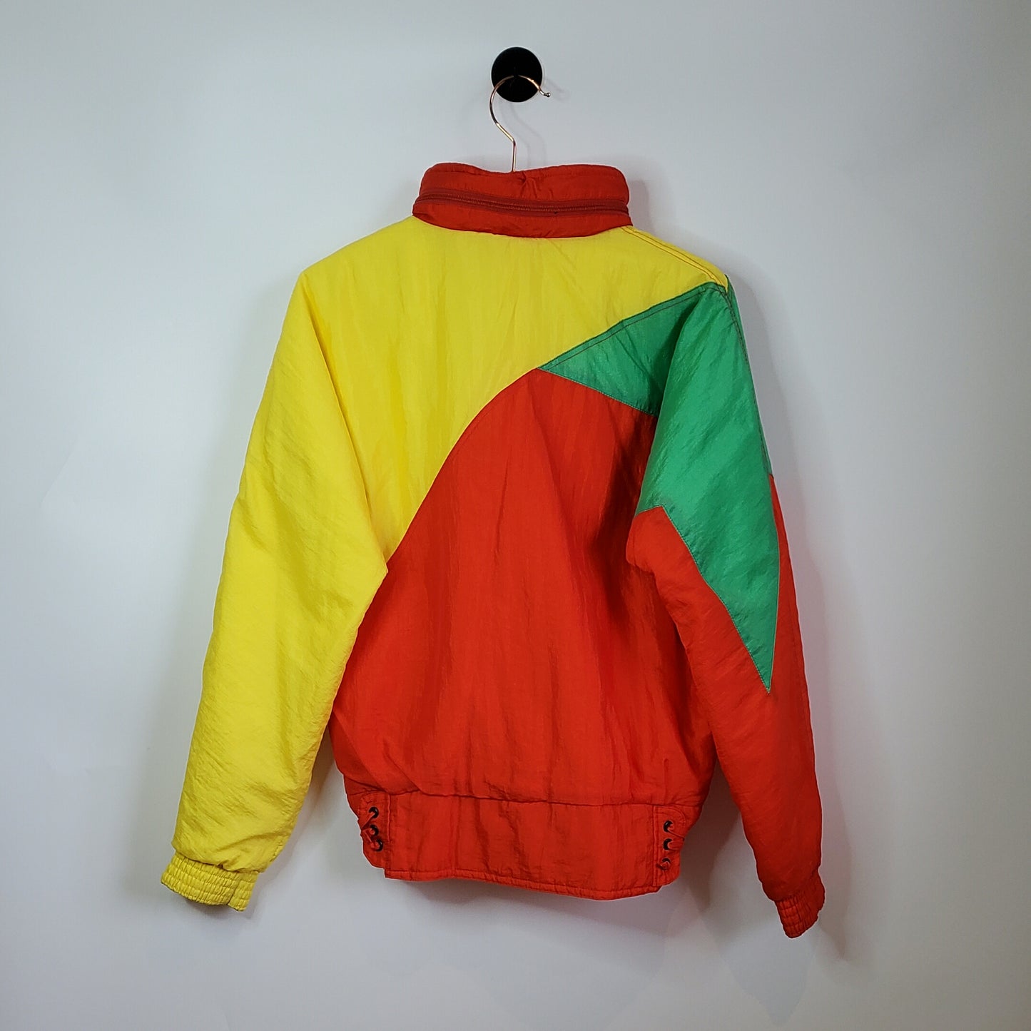 Vintage 90s Funky Pattern Ski Jacket | Size 14