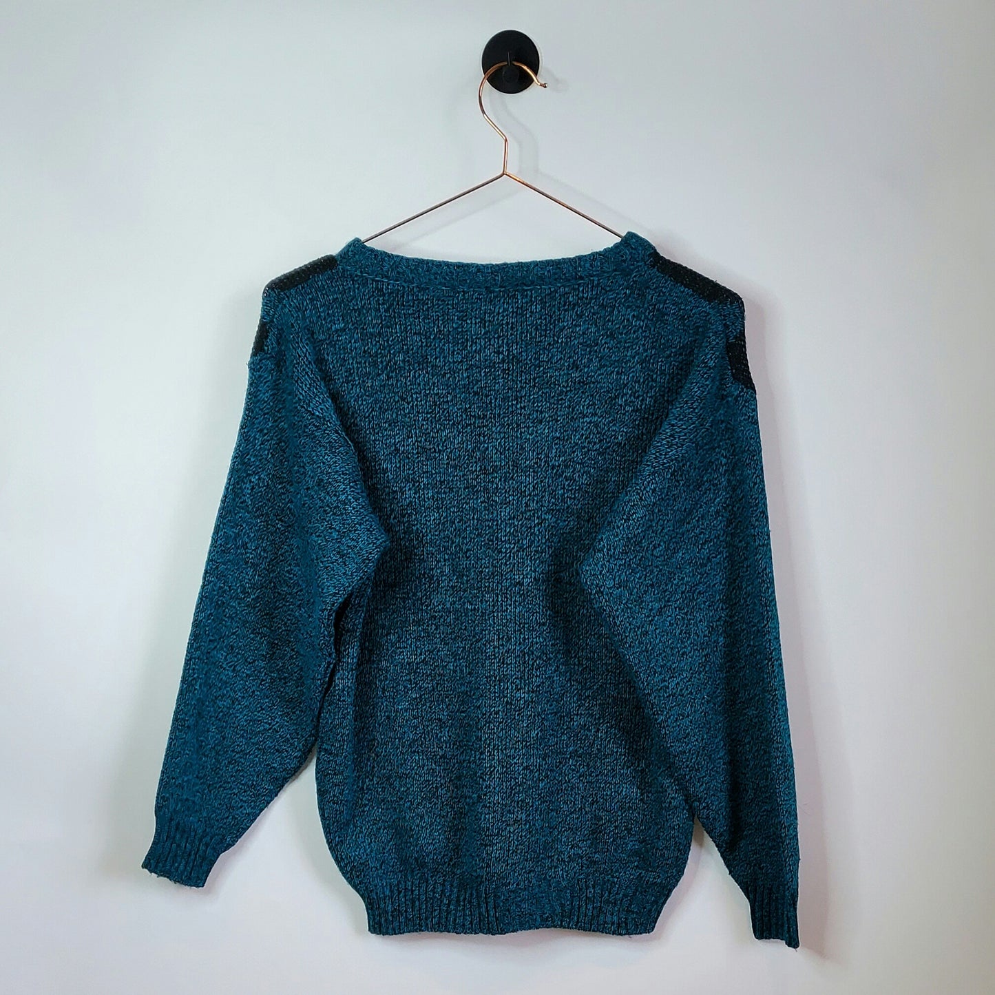 Vintage 90s Abstract Pattern Knit Jumper | Size 12