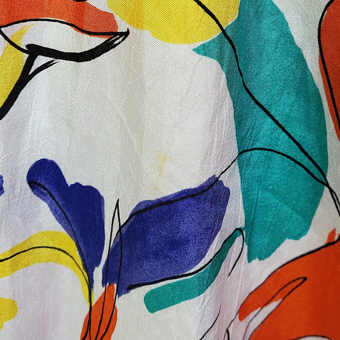 Vintage 80s Funky Pattern Windbreaker Jacket | Size L