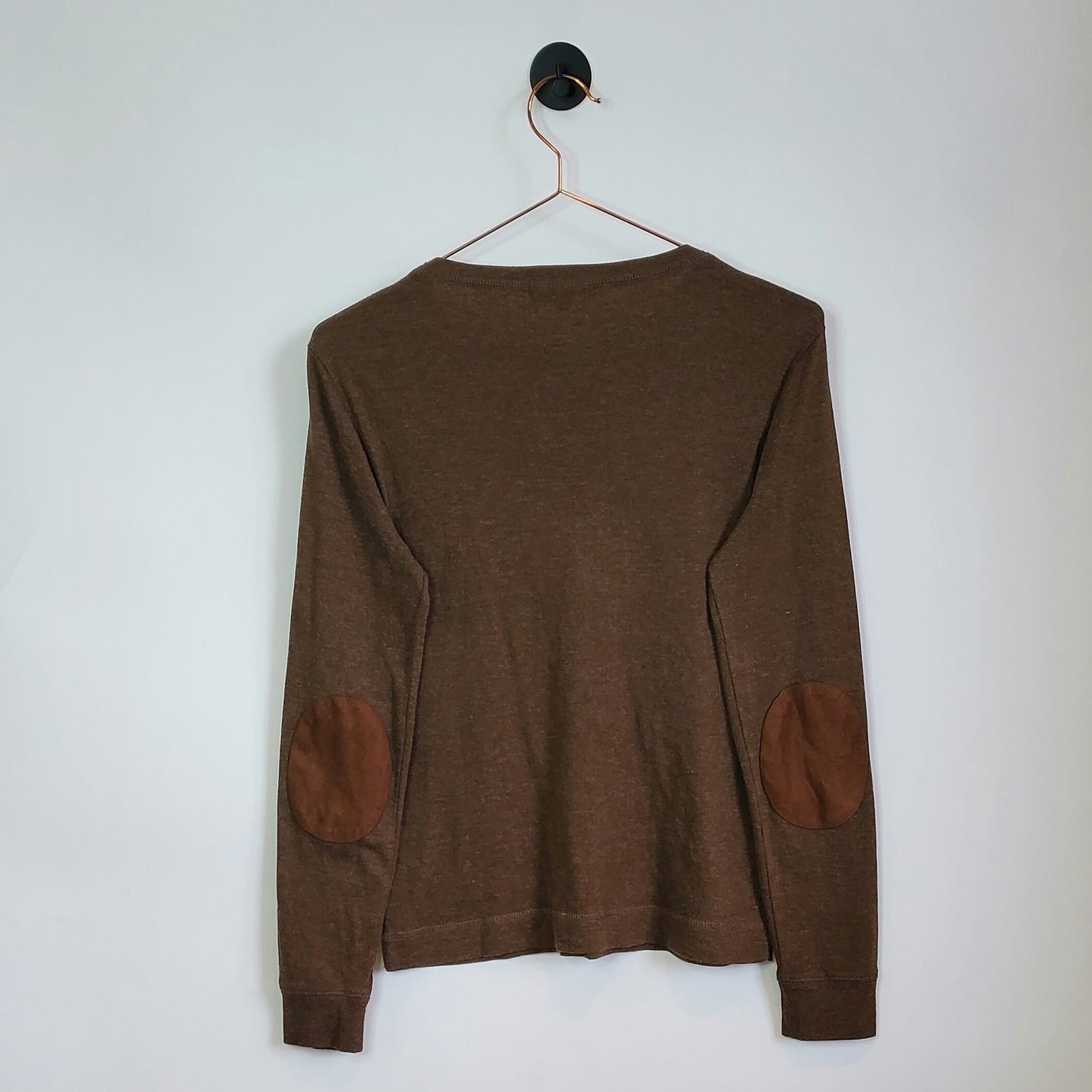 Vintage Y2K Ralph Lauren Elbow Patched Top | Size 10