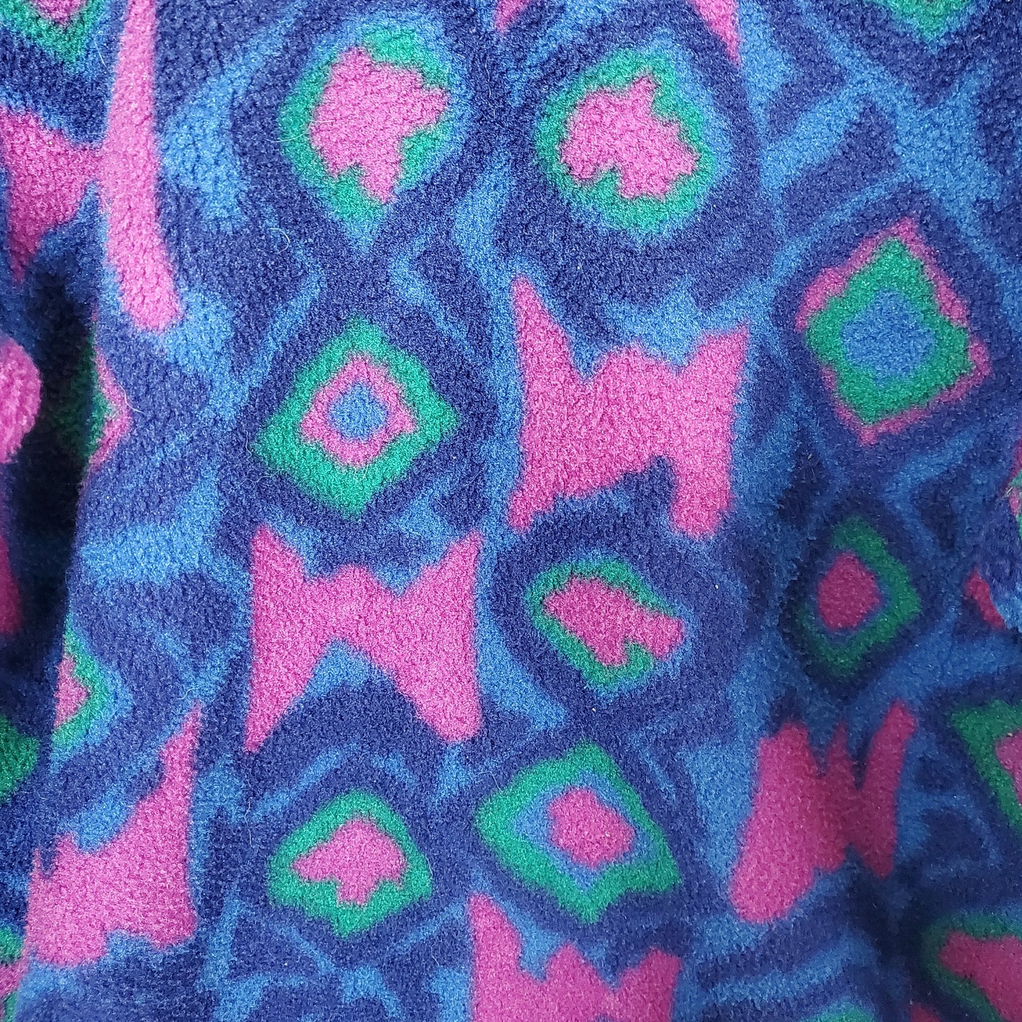 Vintage 90s Funky Pattern Fila Fleece | XL