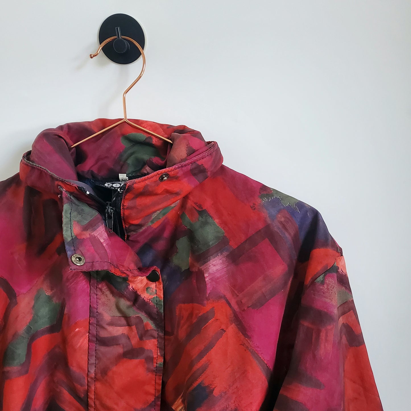 Vintage 90s Funky Pattern Festival Jacket | Size L