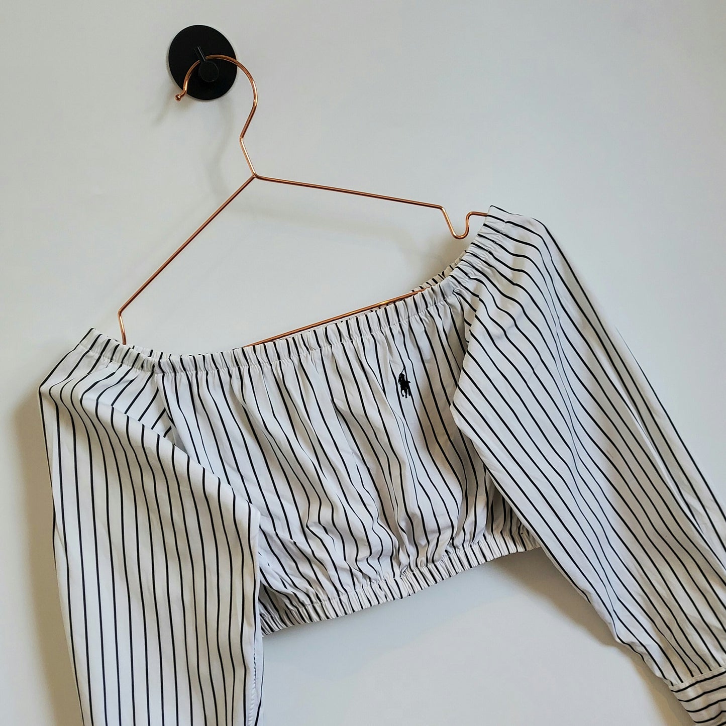Reworked Vintage Ralph Lauren Crop Top | Size 8