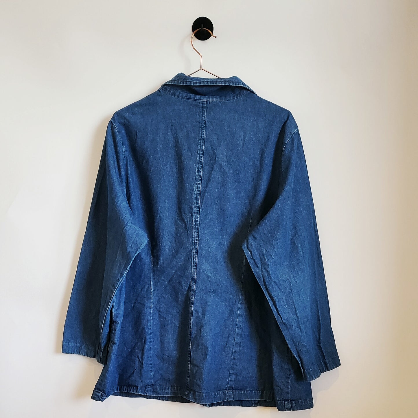 Vintage 80's Denim Shirt | Size 18