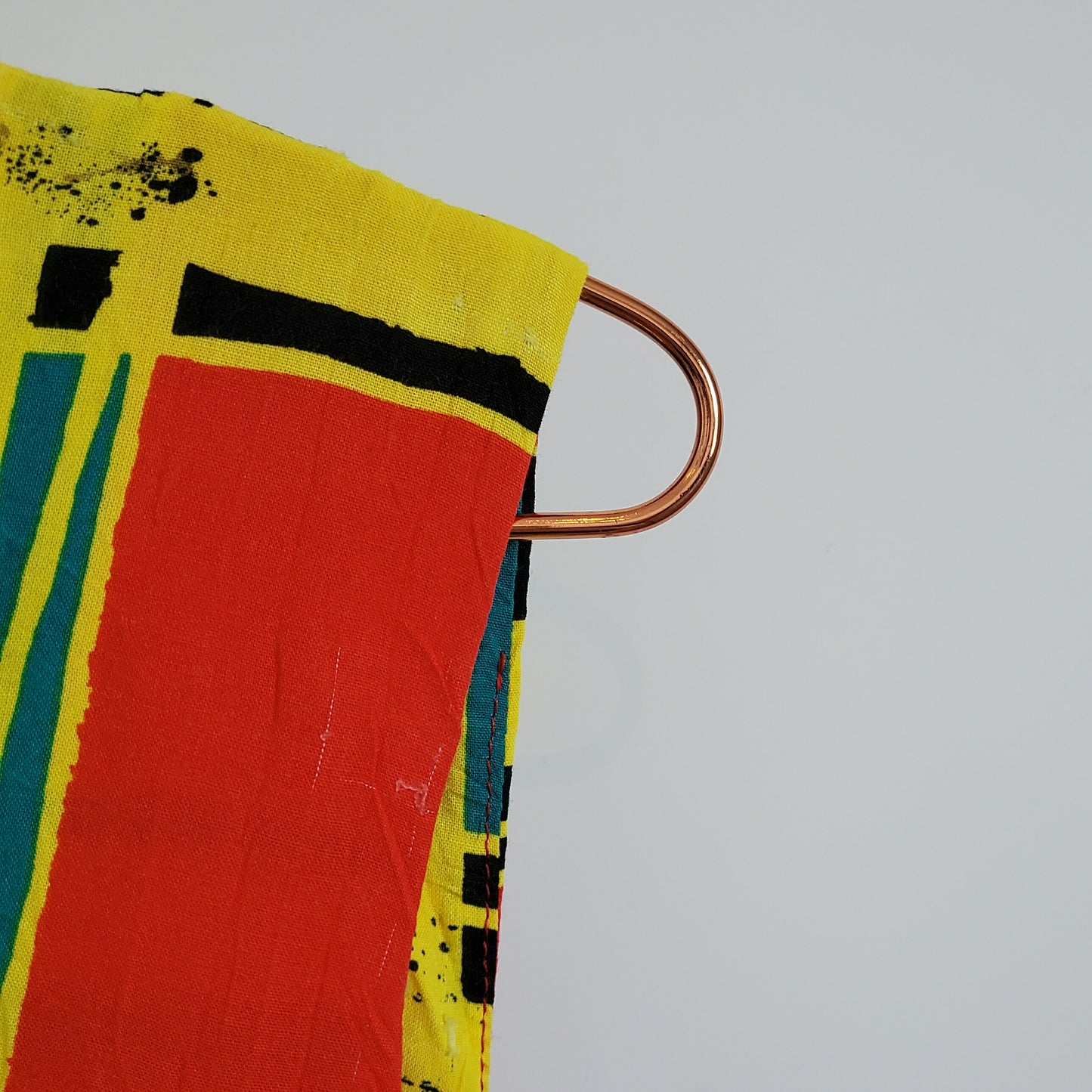 Vintage 90s Funky Pattern Mini Dress | Size 8