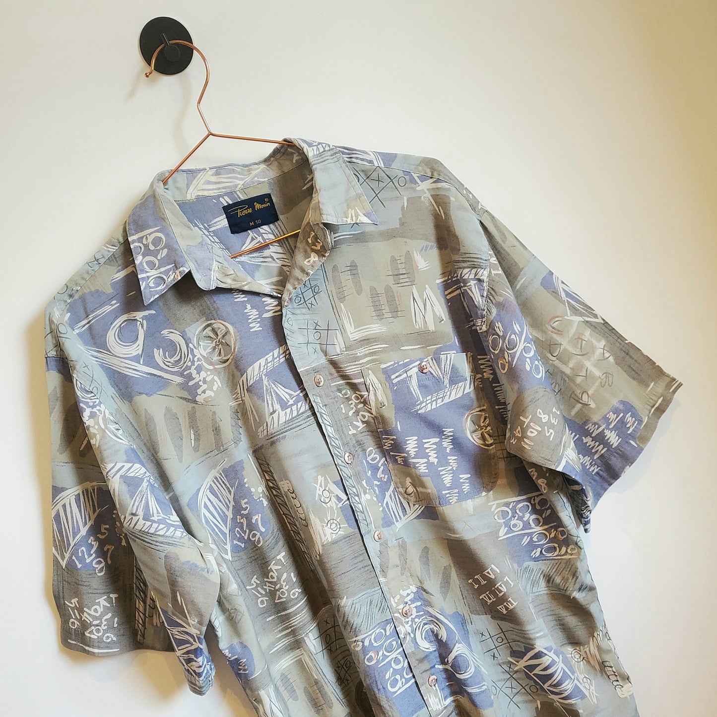 Vintage 90's Abstract Print Festival Shirt | Size M