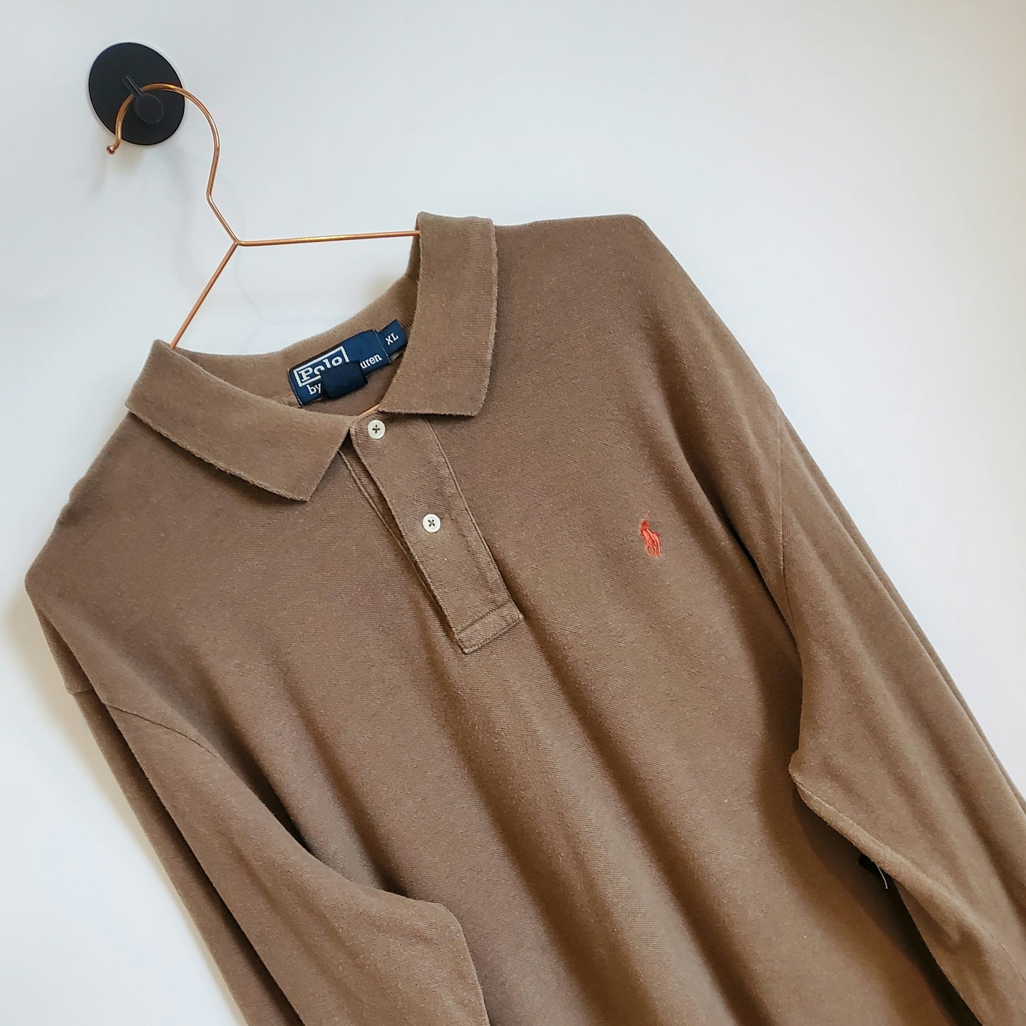 Men's Vintage 90s Ralph Lauren Polo Shirt | Size XL