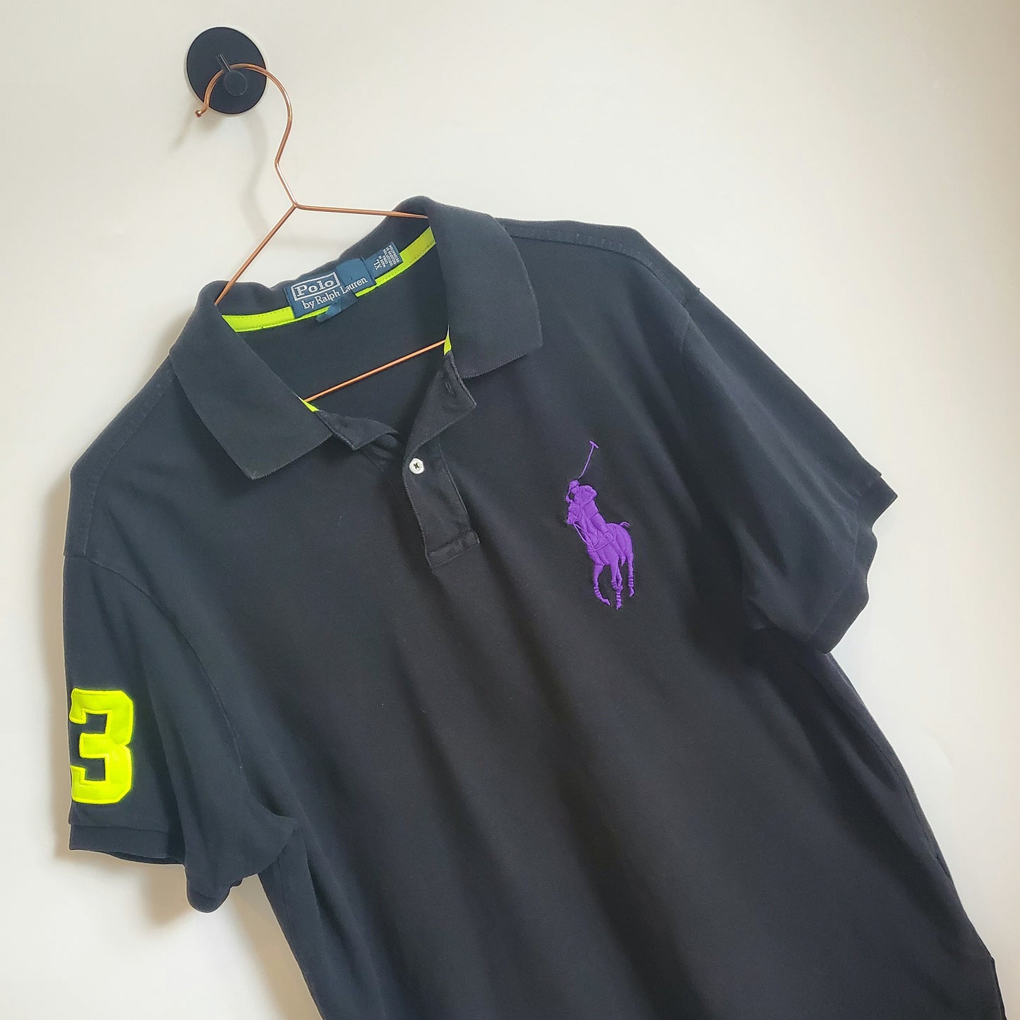 Vintage 90s Ralph Lauren Polo Shirt | Size XL