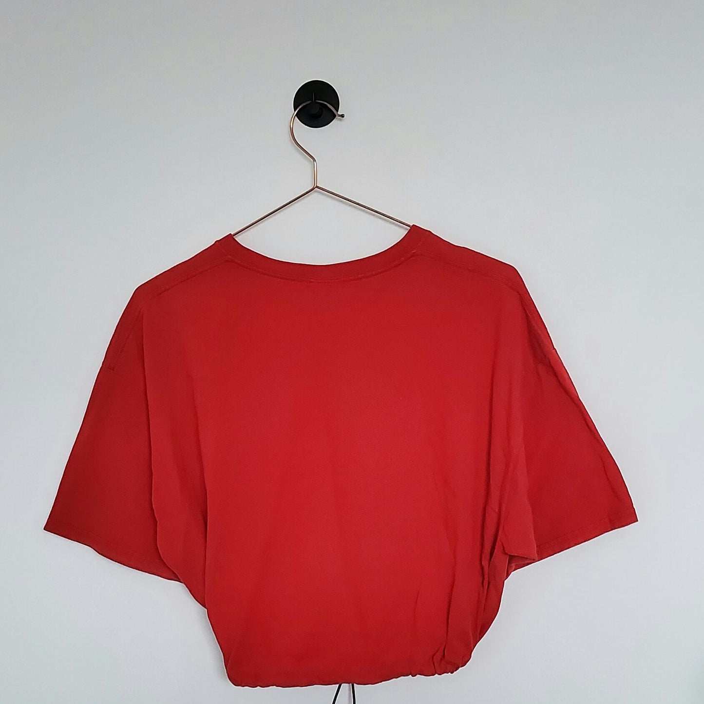 Reworked American Football Varsity Crop Tee | Size 12