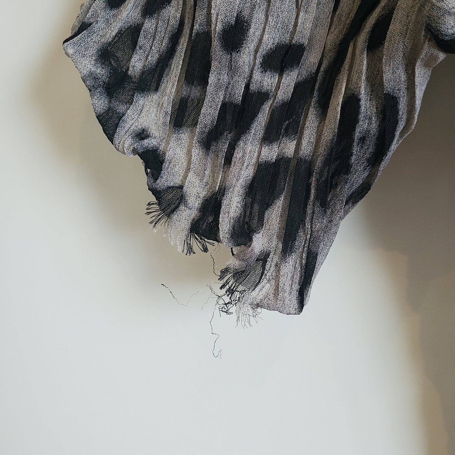 Vintage Y2K Animal Print Chiffon Top | Size 8