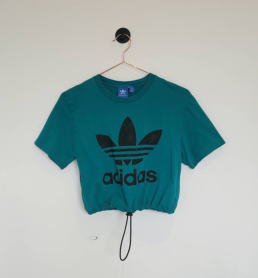 Vintage adidas shop crop top