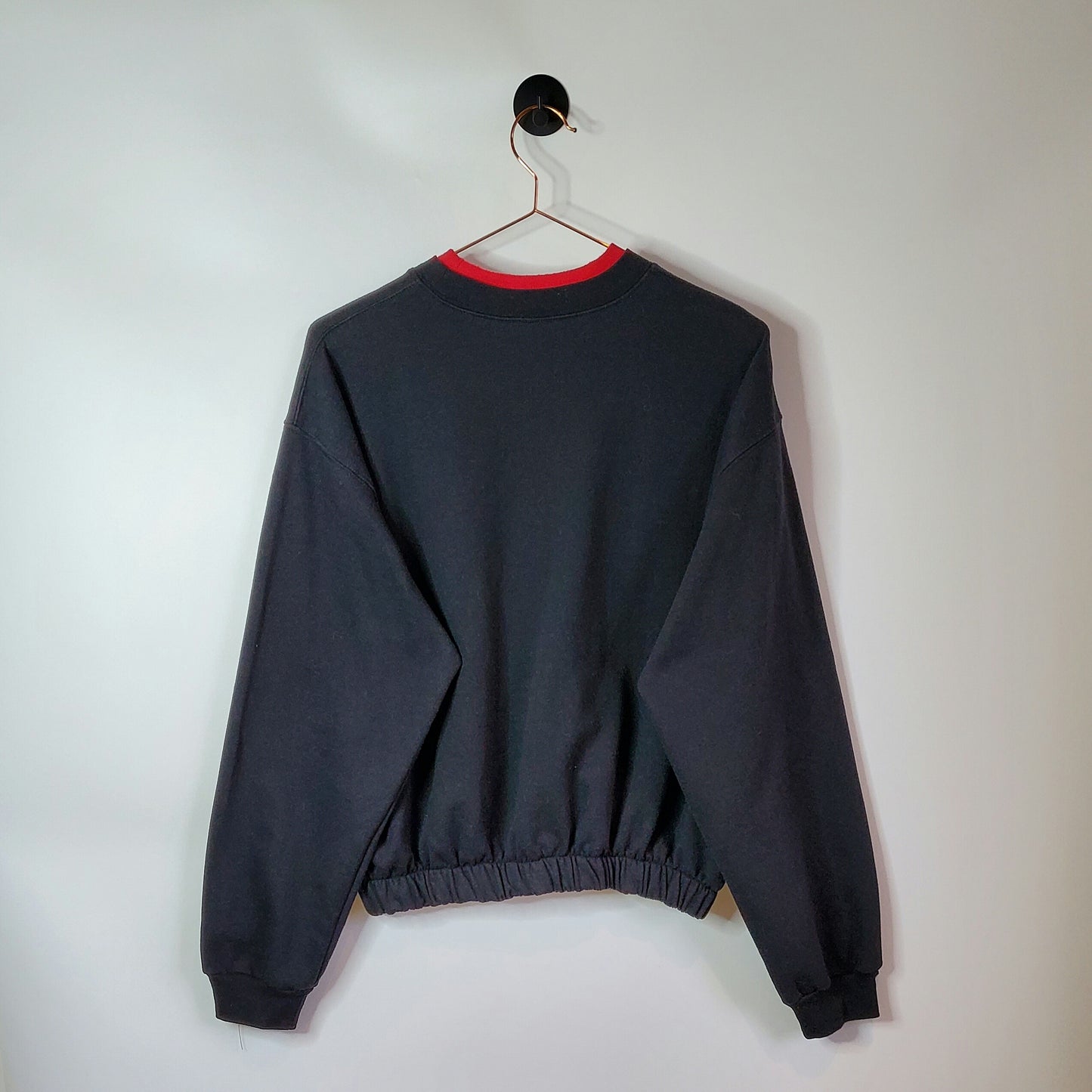 Reworked Vintage 90s Embroidered Sweatshirt | Size 14