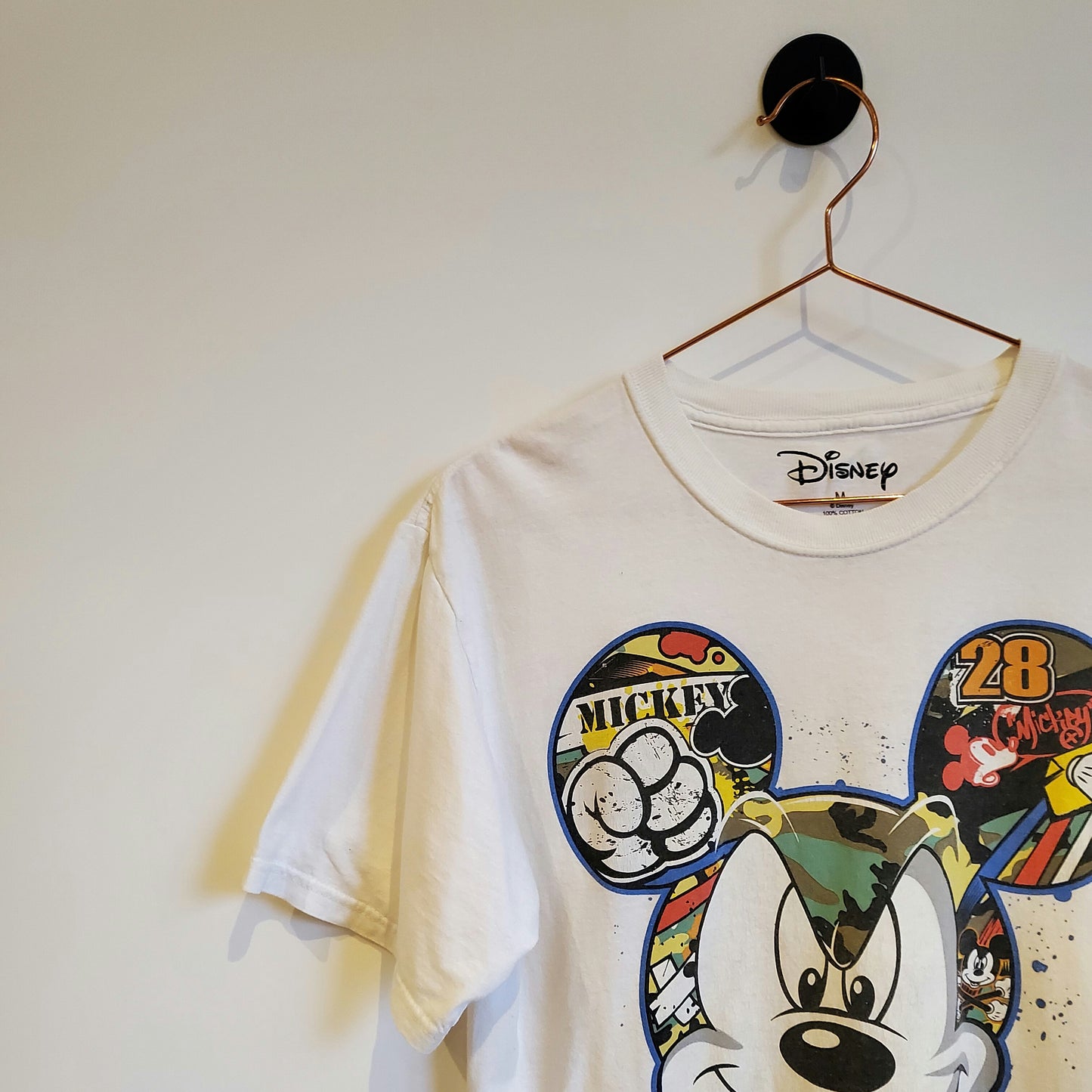 Y2K Micky Mouse Graphic T-shirt | Size 10