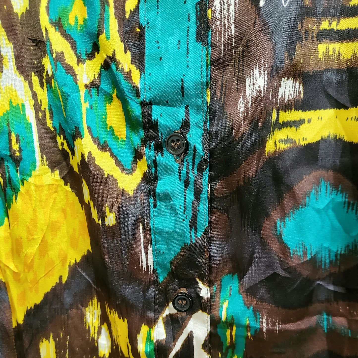 Vintage Y2K Baby Phats Aztec Print Blouse | Size 8