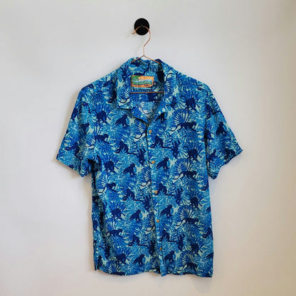Vintage 80's Funky Hawaiian Festival Shirt | Size S