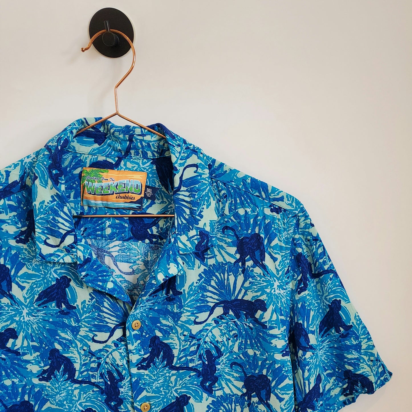 Vintage 80's Funky Hawaiian Festival Shirt | Size S