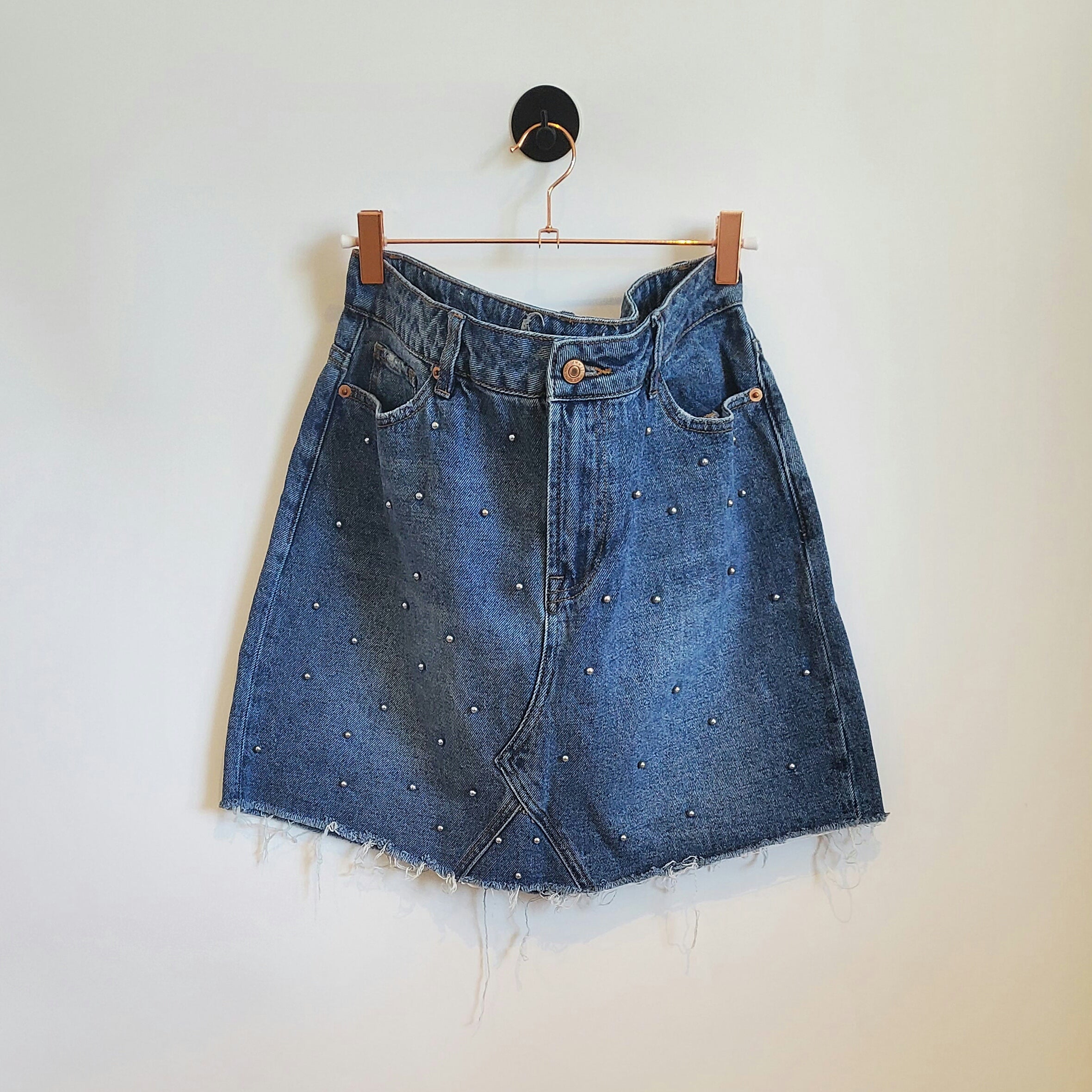Long denim skirt deals size 14