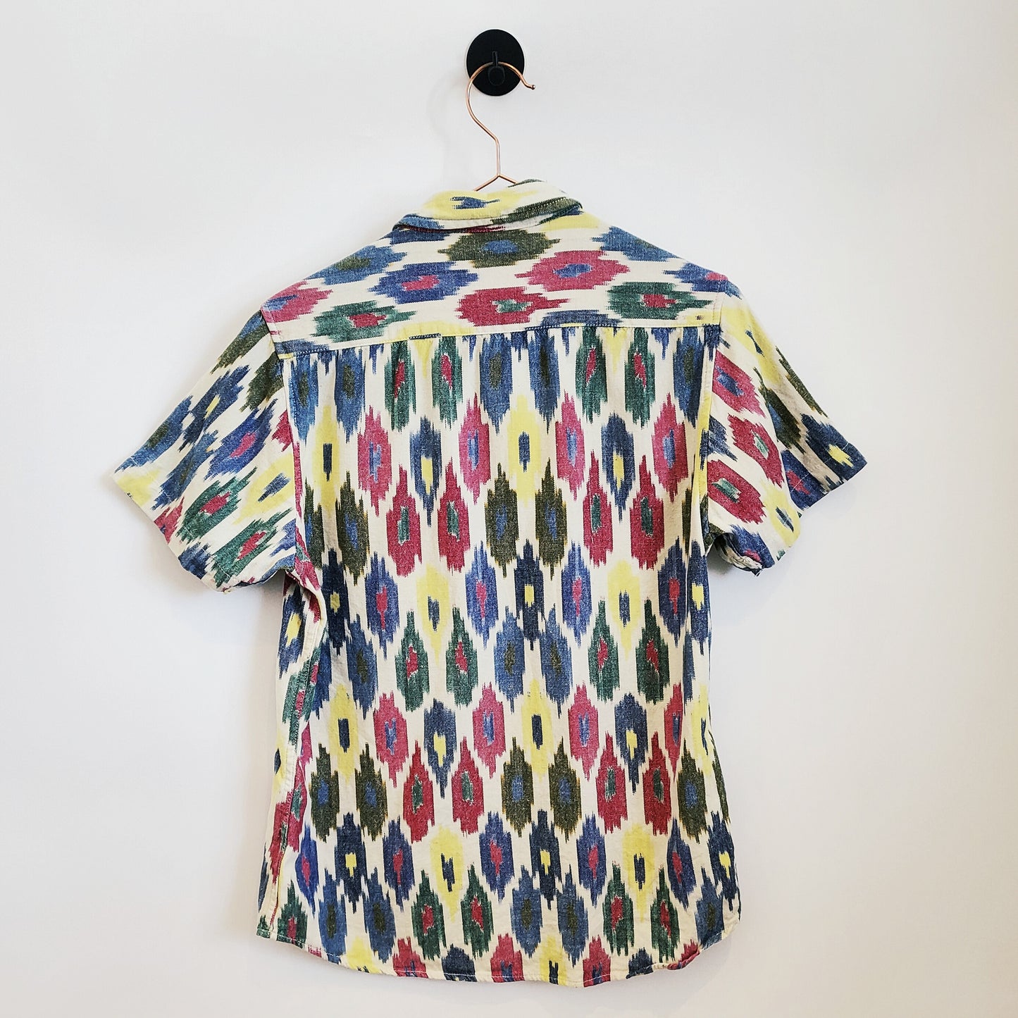 Y2K Funky Pattern Festival Shirt | Size M