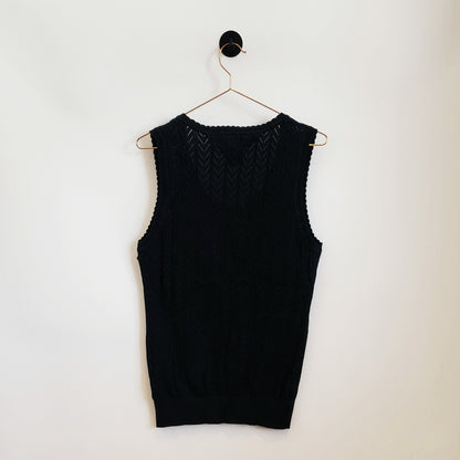Knitted Tommy Hilfiger Sweater Vest | Size 14