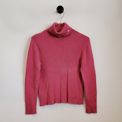 Ralph Lauren Ribbed Roll Neck Jumper | Size M