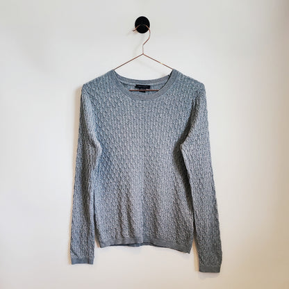 Vintage 90s Tommy Hilfiger Cable Knit Sweater | Size M
