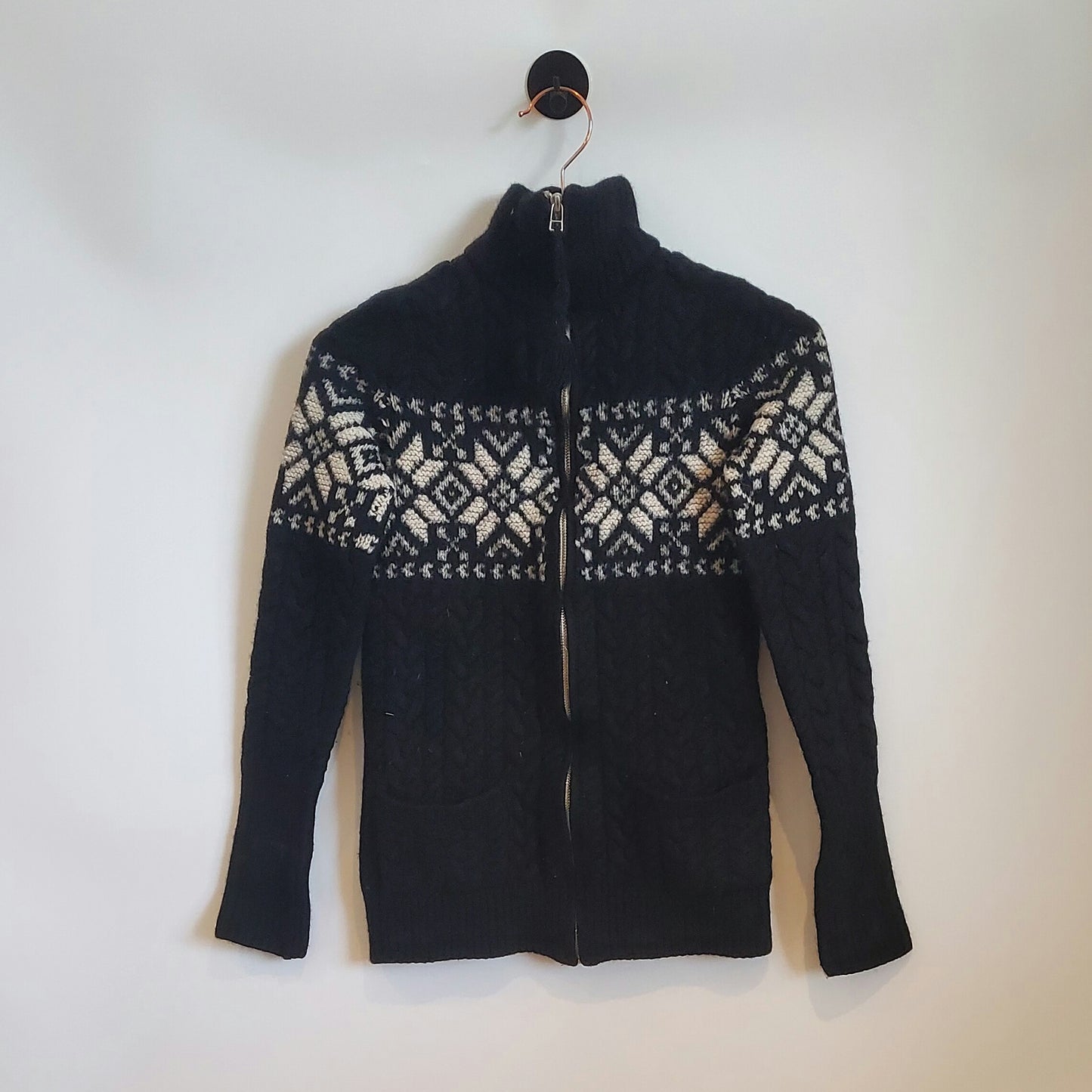 Ralph Lauren Hand Knit Wool Cardigan | Size 6