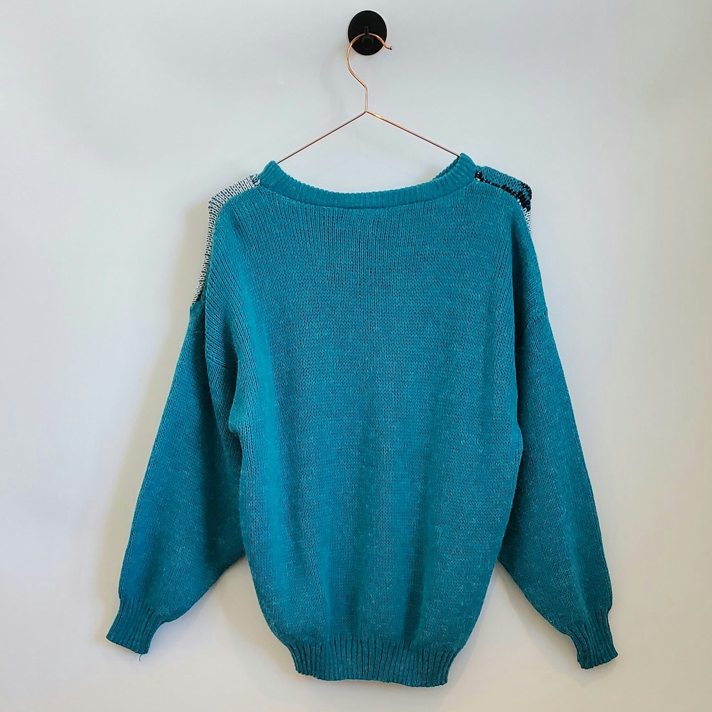 Vintage 80s Igloo Knitted Jumper | Size 12-14