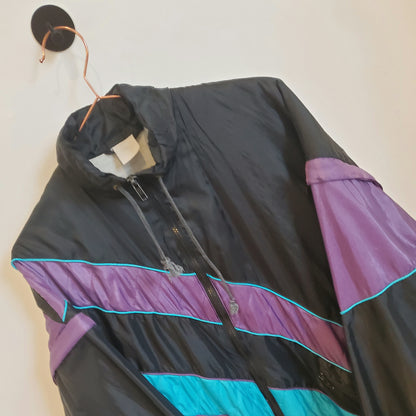 Vintage 80s Funky Windbreaker Jacket | Size S