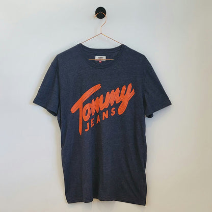 Vintage 90s Tommy Jeans Graphic T-Shirt | Size M