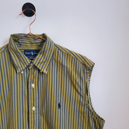 Reworked Oversized Ralph Lauren Shirt | Size 10-12