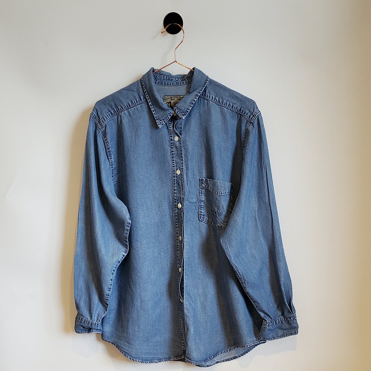 Men's Vintage 90s Joop Jeans Denim Shirt | Size L