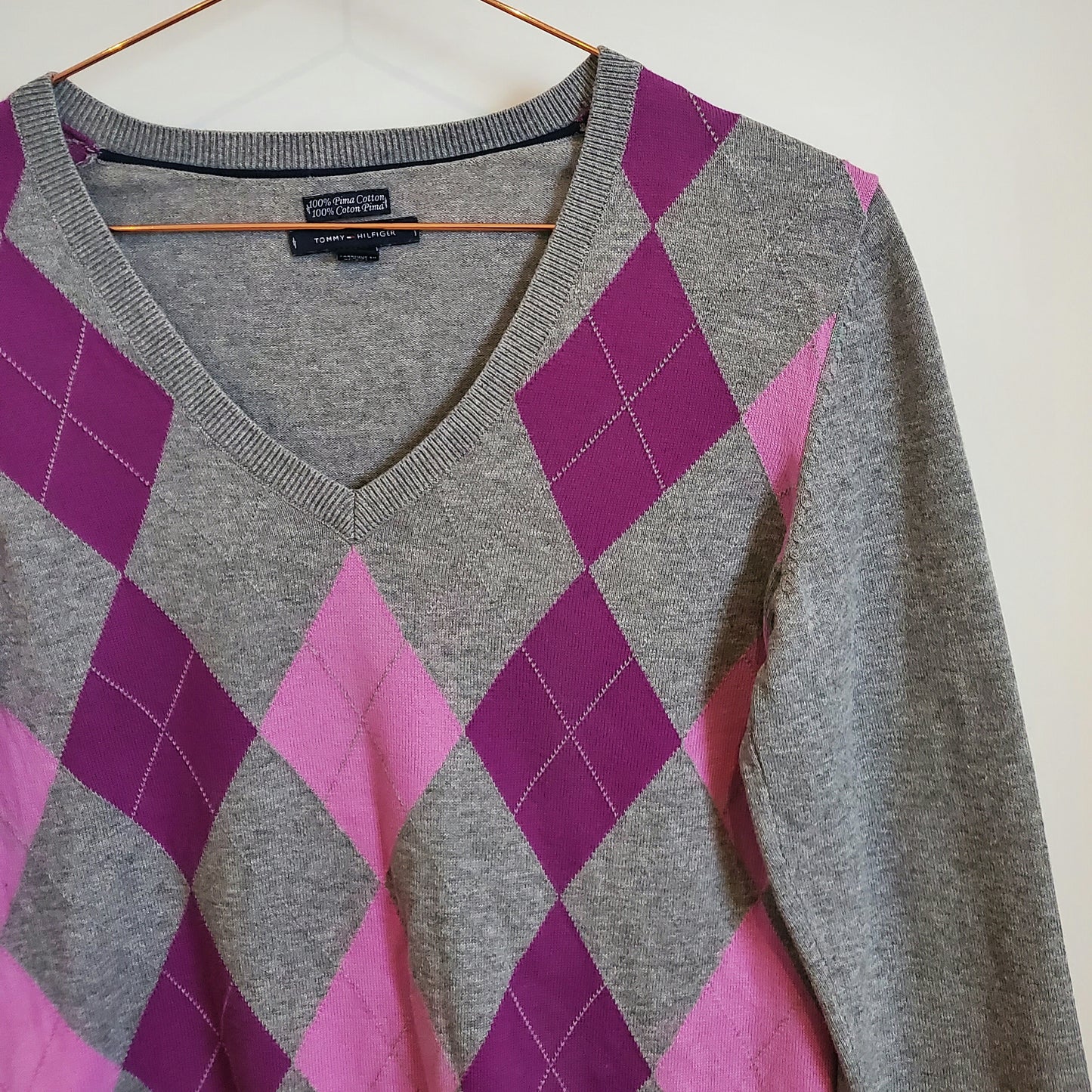 Vintage Y2K Tommy Hilfiger Knit Jumper | Size M