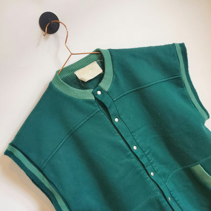 Vintage 80's Ski Design Button Sweater Vest | Size S
