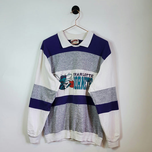 Vintage Charlotte Hornets NBA Sweatshirt | Size L