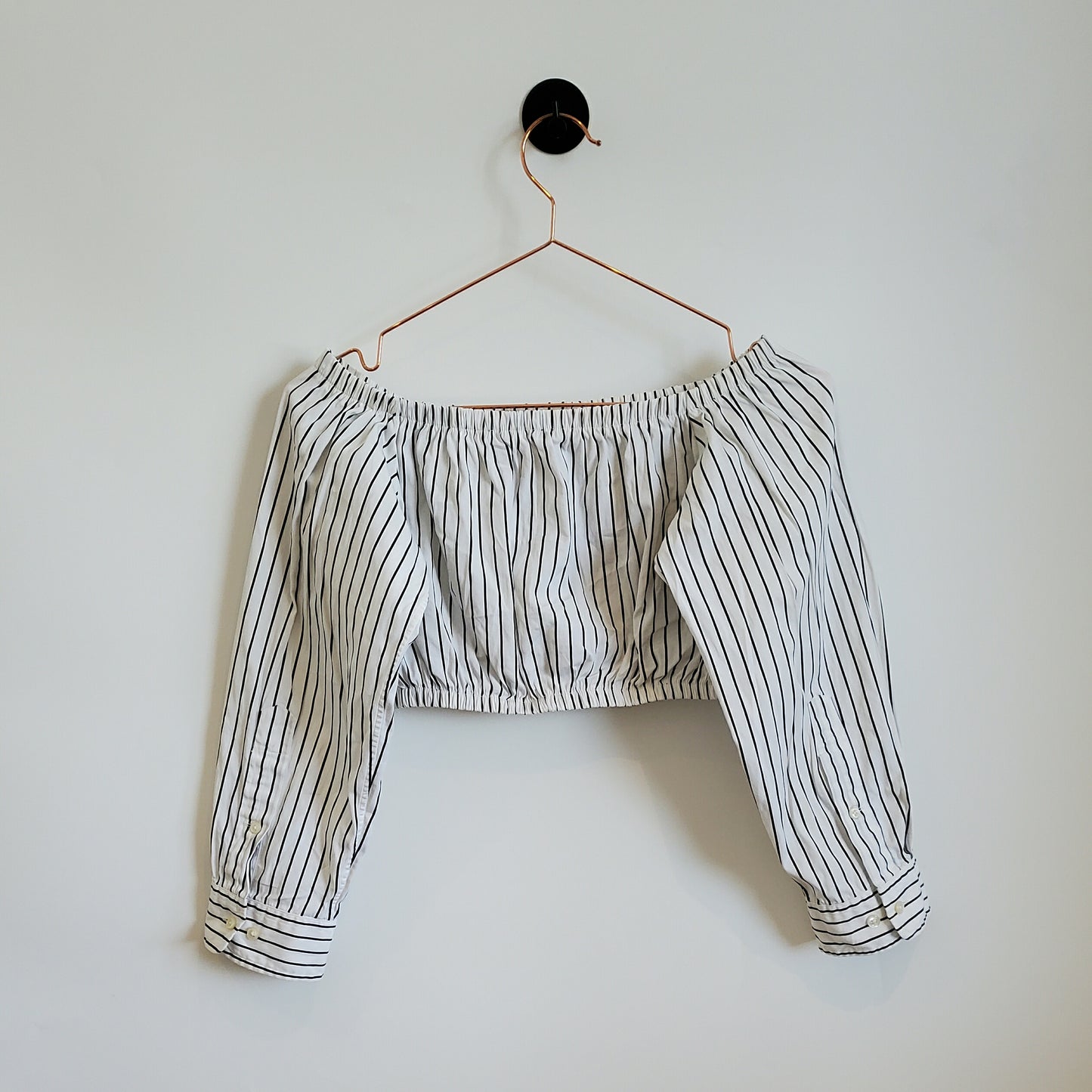 Reworked Vintage Ralph Lauren Crop Top | Size 8