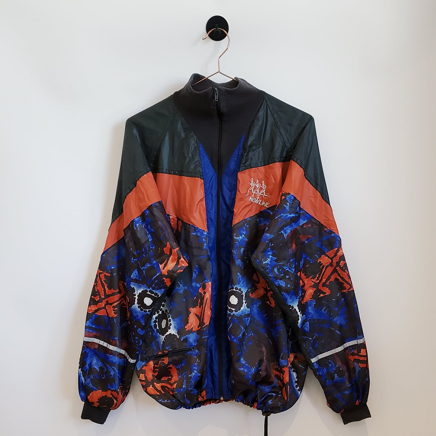 Vintage 90s Crazy Festival Windbreaker Jacket | Size XL