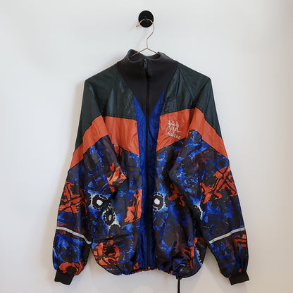 Vintage 90s Crazy Festival Windbreaker Jacket | Size XL