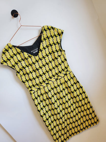 Vintage 90s Moschino Boutique Dress | Size 12