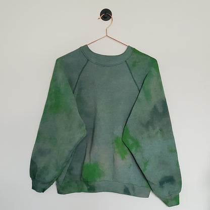 Reworked Upcycled Tie-Dye Sweatshirt | Size 12