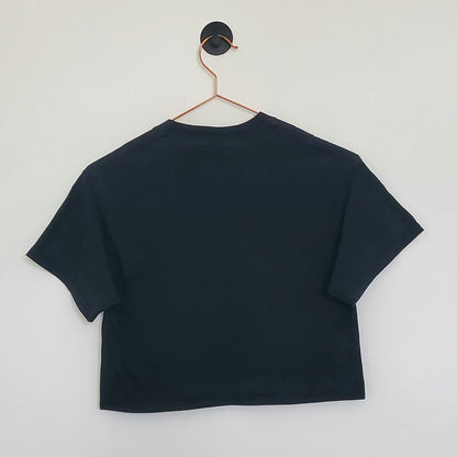 Reworked Vintage Crop Graphic Tee | Size 8