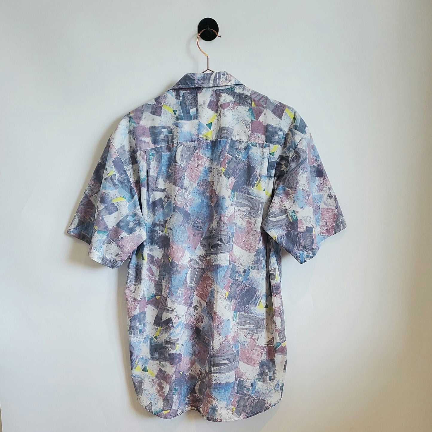 Vintage 90s Funky Print Festival Shirt | Size M
