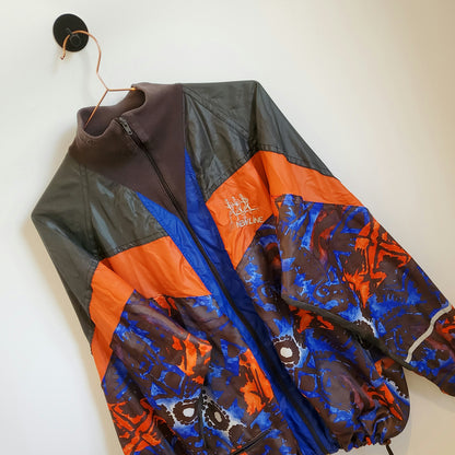 Vintage 90s Crazy Festival Windbreaker Jacket | Size XL